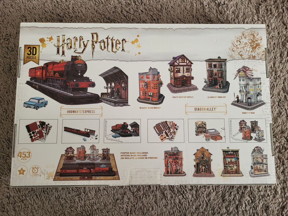 Harry Potter Hogwarts Express & Diagon Alley 3D Puzzle - photo 2