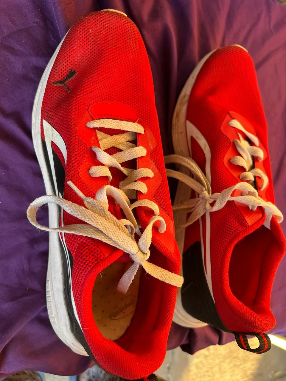Puma Red Sneakers Size 11 thumbnail