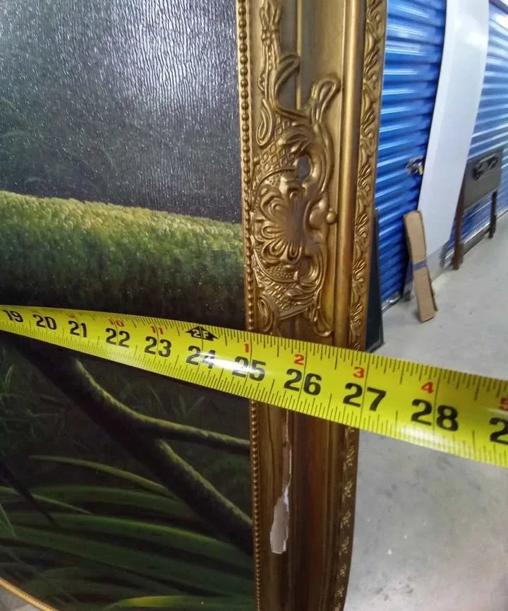 Parrot Print with Gold Frame & Touch Up Kit image indicator(6)