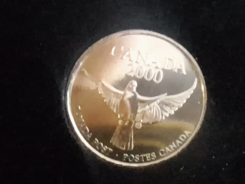 1999-2000 Canada Post Millennium Keepsake Stamps & Coin  Set image indicator(9)