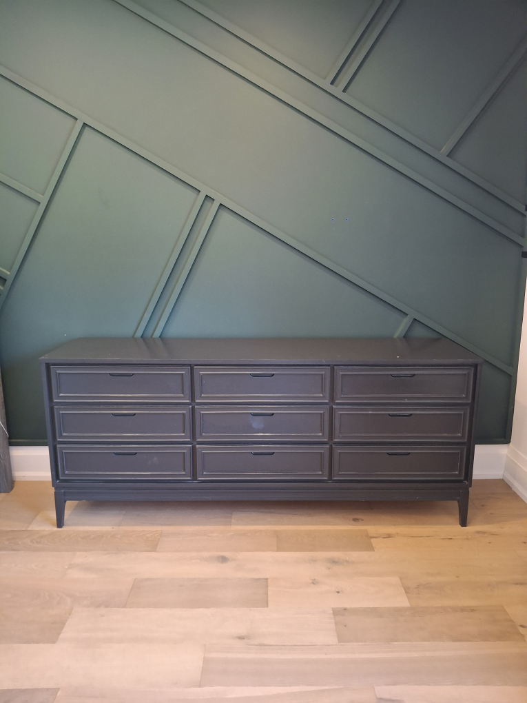 Dark Grey/Black   9-Drawer Dresser - photo 4