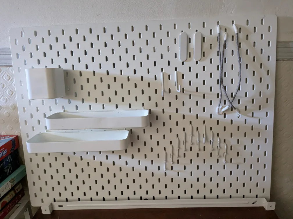 IKEA Skadis Pegboard with Accessories thumbnail