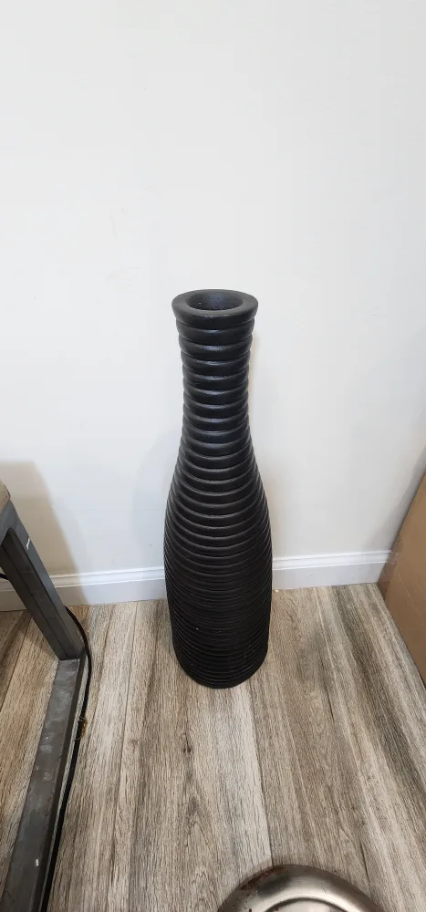 Black Decorative Floor Vase thumbnail