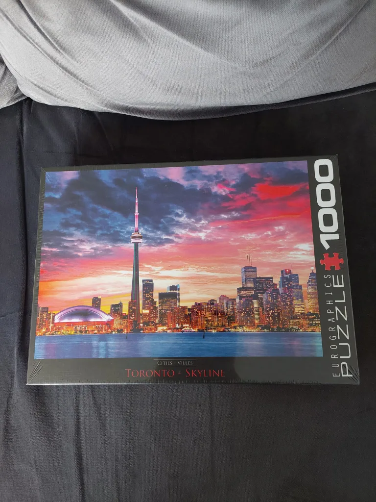 EUROGRAPHICS Toronto Skyline 1000-Piece Jigsaw Puzzle thumbnail
