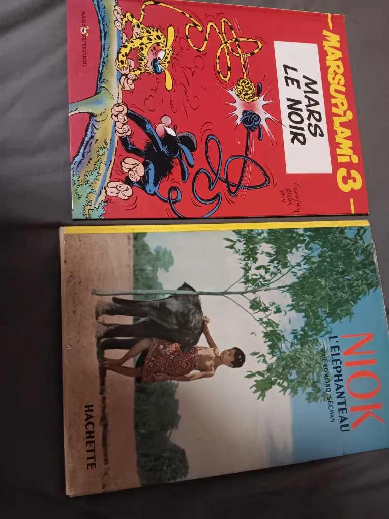 Children's books: Mars Le Noir & Niok l'Éléphanteau Books thumbnail