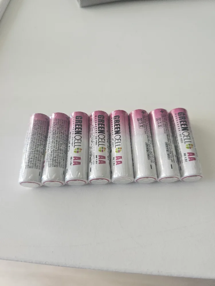 New GREEN CELL AA Batteries image indicator(2)