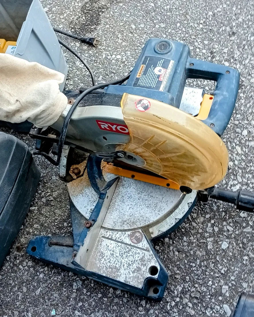 Ryobi Miter Saw and a set thumbnail