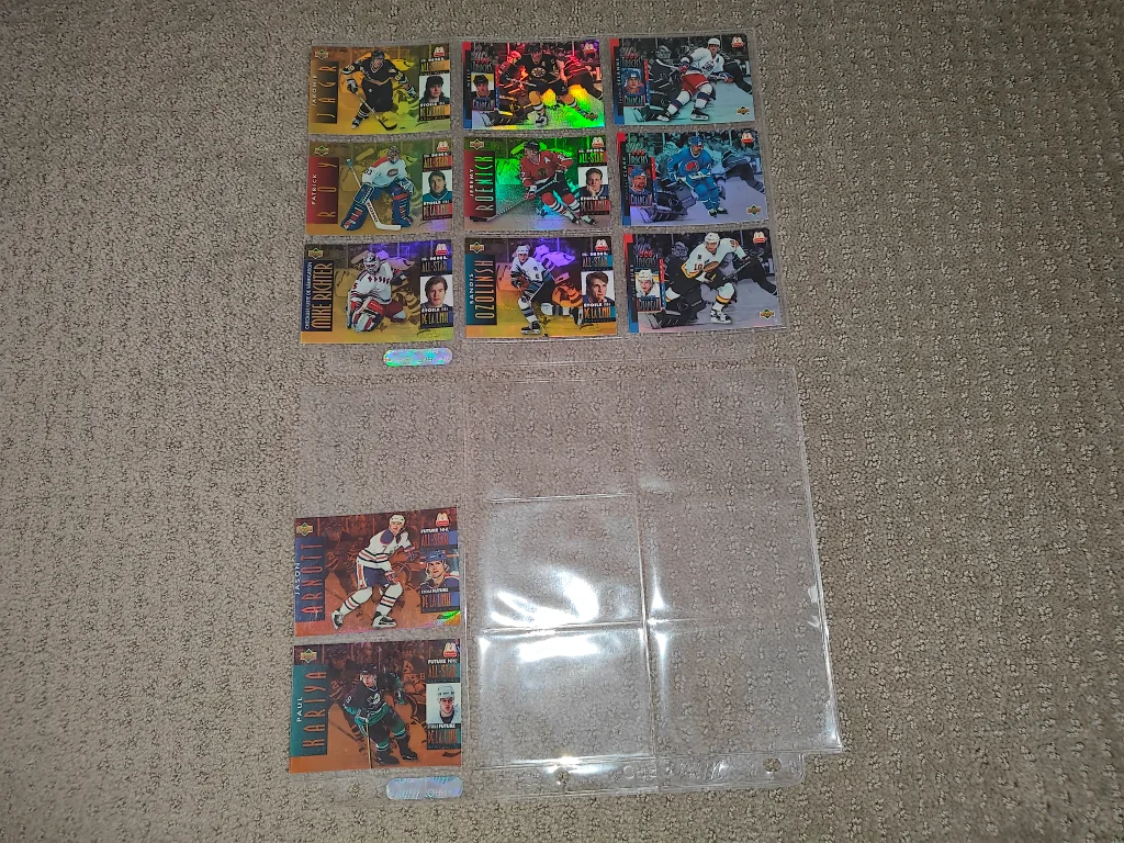 1994-95 McDonalds Upper Deck Hockey Trading Card - 11 Cards thumbnail