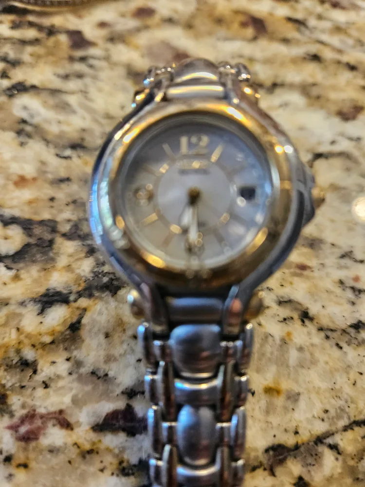 Citizen Eco-Drive Silver & Gold Women's Watch thumbnail