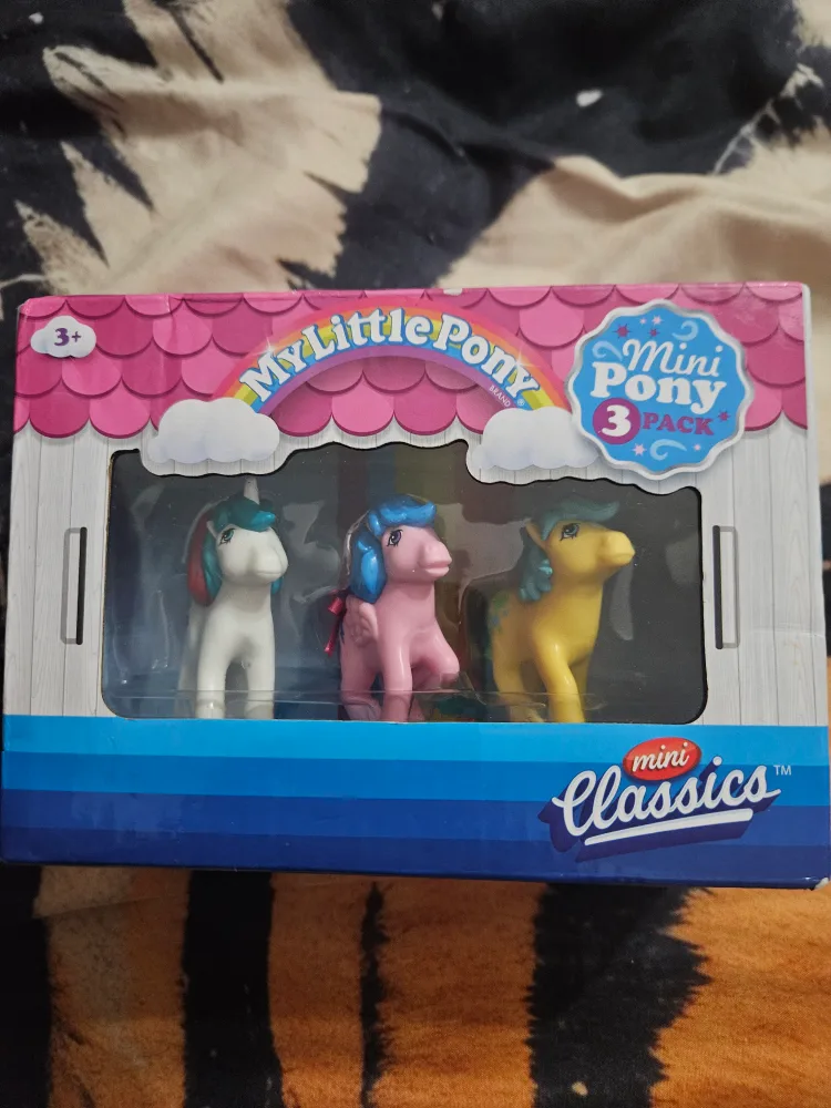My Little Pony Mini Classics 3-Pack (Gutsy, Firefly, Bubbles) thumbnail