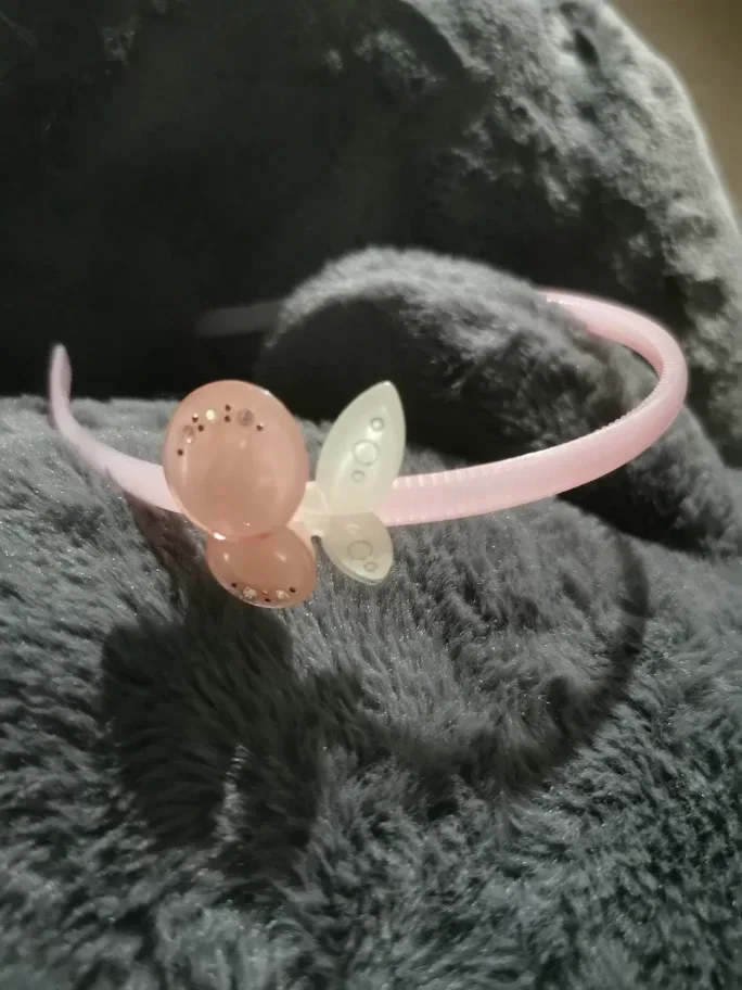 Pink Butterfly Hairband thumbnail