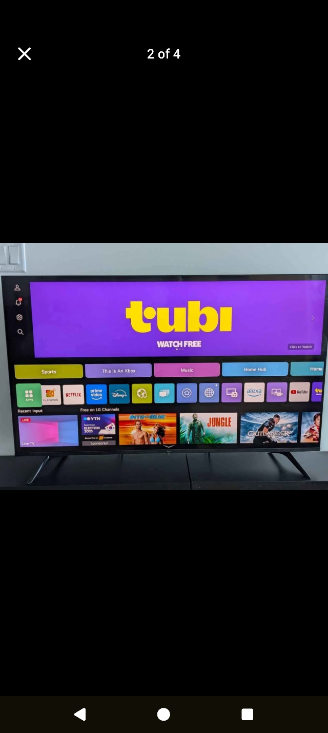 LG 50UT75 50" UHD 4K Smart TV - Brand New - photo 3