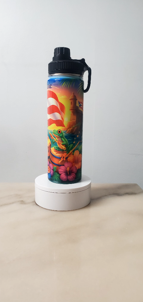 Puerto Rico Themed Water Bottle - photo 2
