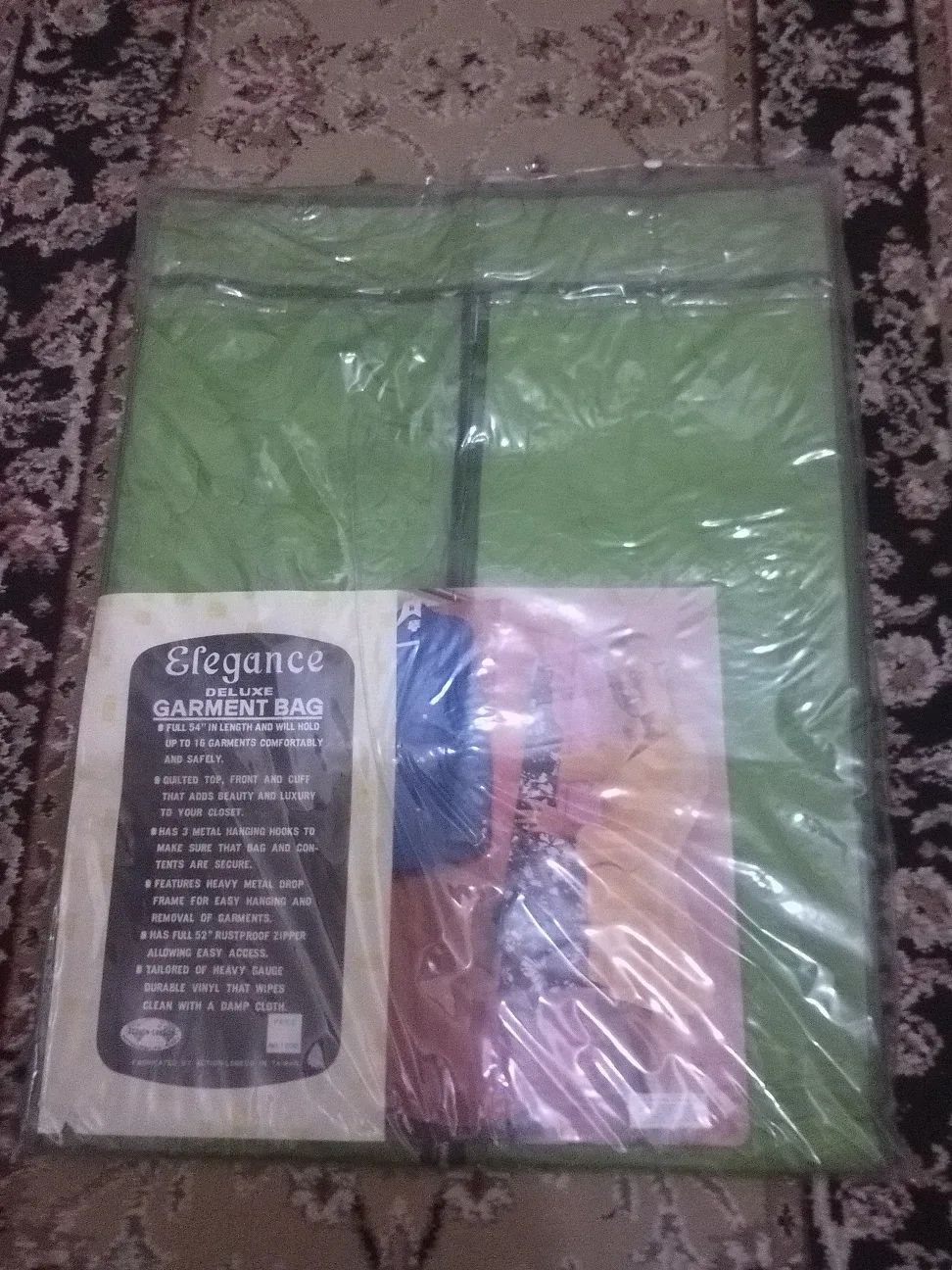 Elegance Deluxe Garment Bag - New in Package🧡 thumbnail