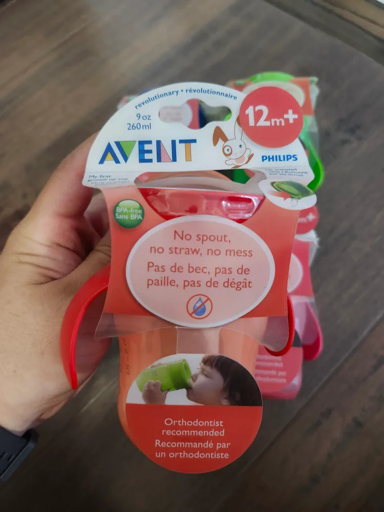 New Philips Avent 9oz Sippy 360° Cups - 12m+ image indicator(5)