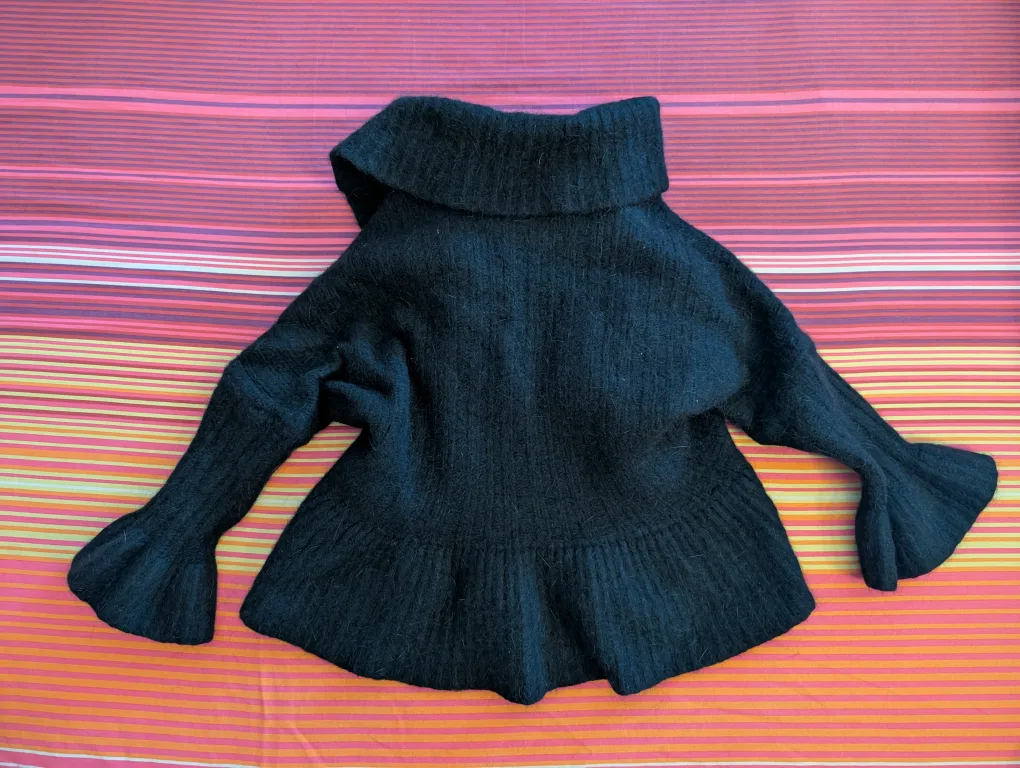 Guess Jeans Womens Black Wool Blend Sweater image indicator(2)