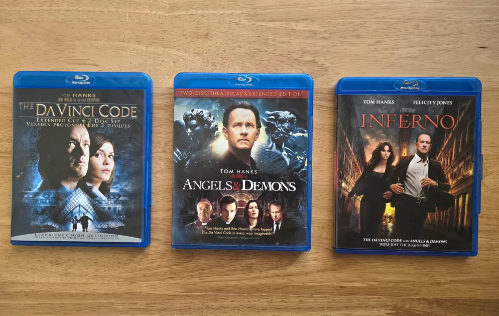 Da Vinci Code Trilogy Blu-ray thumbnail
