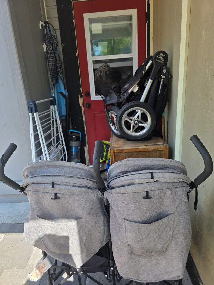 babyhug Twin Stroller - Grey image indicator(2)