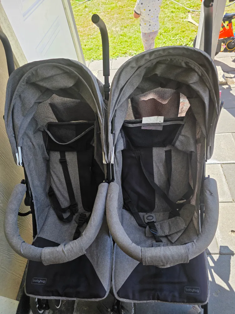 babyhug Twin Stroller - Grey image indicator(3)