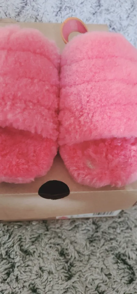 UGG Fluff Yeah Slide - Pink, Size 13 image indicator(4)