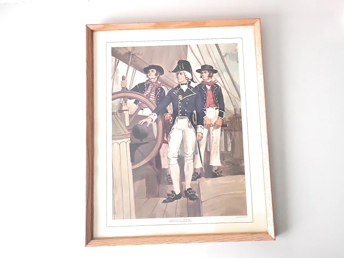 Tom Mcneely Framed Print: The Royal Navy. 15 x 18 inches image indicator(4)