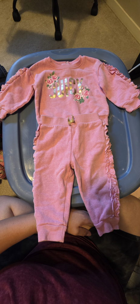 Juicy Couture 12M Pink Outfit