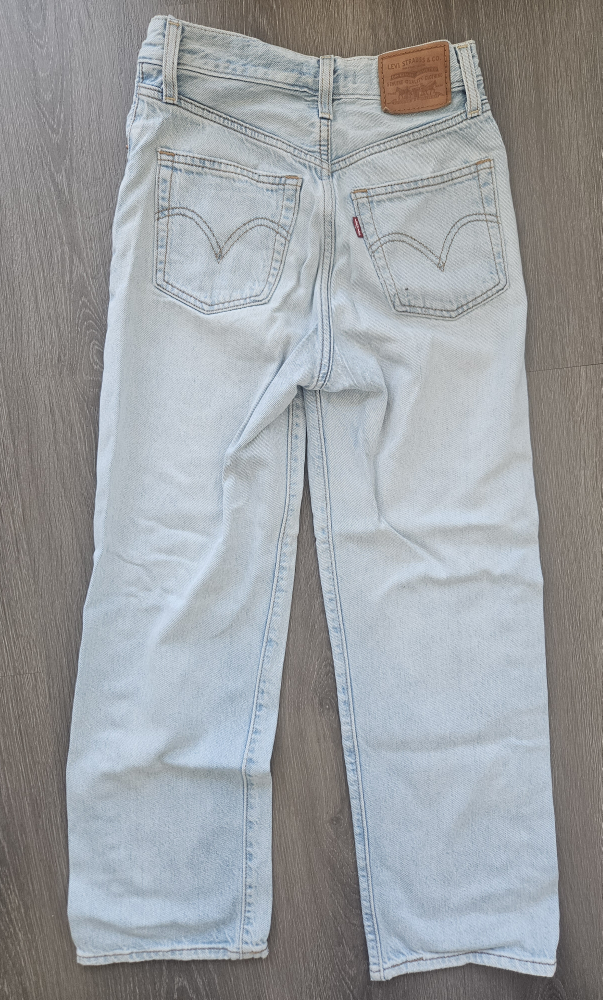 Levi's Ribcage Straight Jeans, Size 24 - photo 2