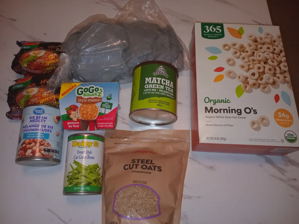 Assorted Food Items: Cereal, Beans, Oats, and More thumbnail