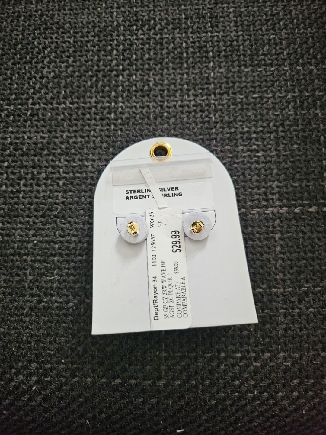 Boucles d'oreilles Neo Relique en argent sterling - photo 2