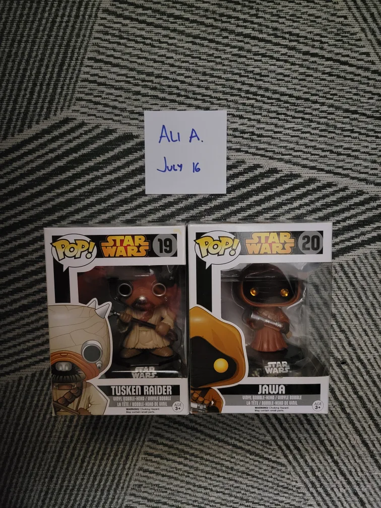 Star Wars Funko POP! Figures thumbnail