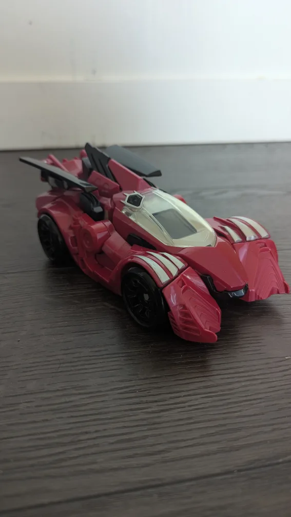 Red Transforming Toy Car/Dinosaur thumbnail
