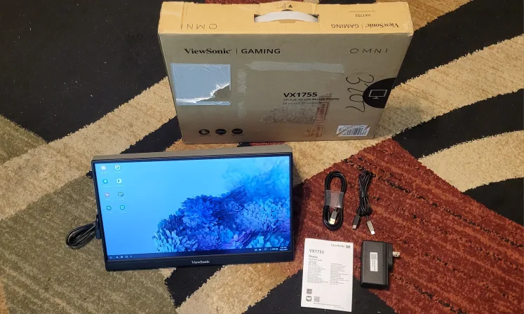 ViewSonic VX1755 17" Portable Gaming Monitor thumbnail