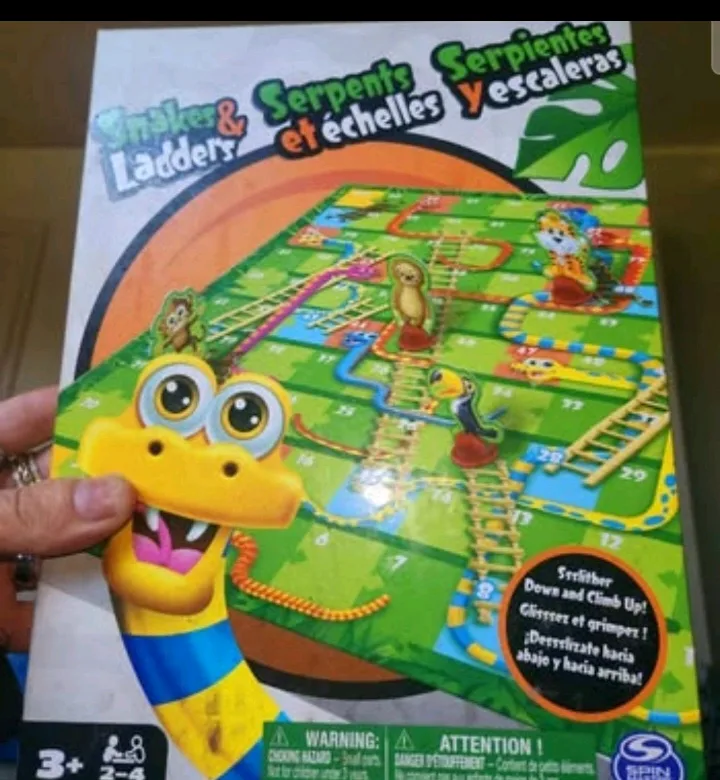 Snakes & Ladders Board Game Multilingual thumbnail