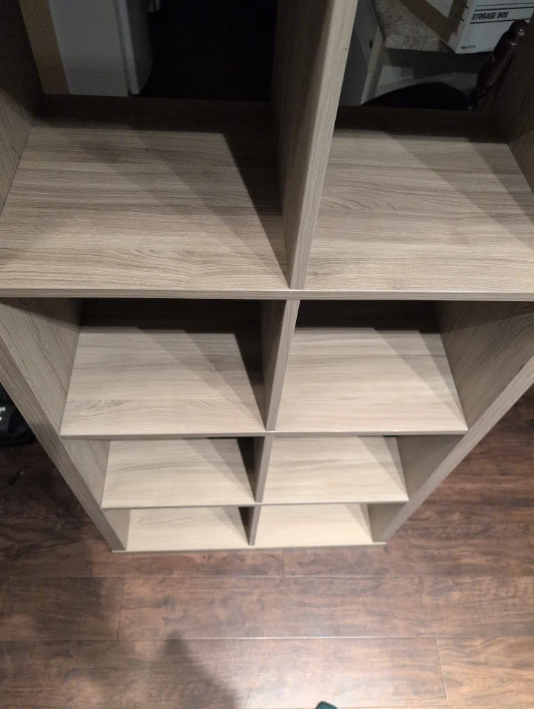 Barely used Cube Storage Shelf Unit image indicator(2)