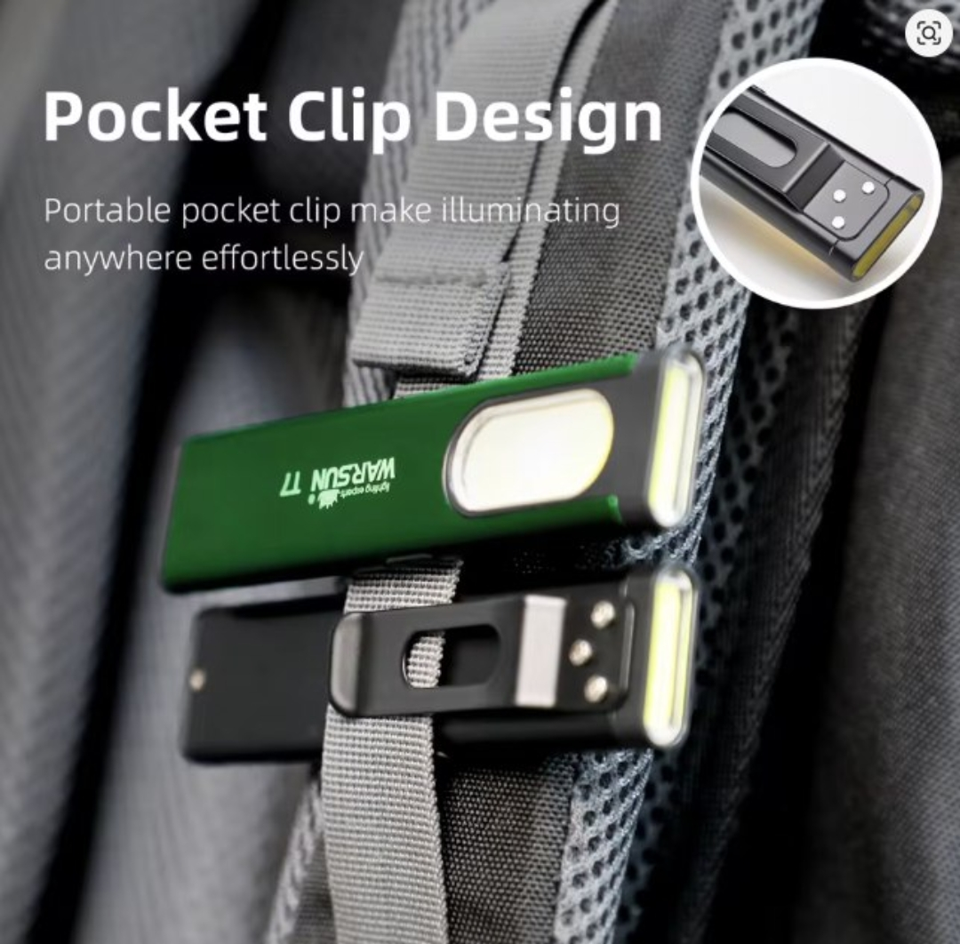 LED Flashlight  Torch Light Pocket Lantern Flood EDC