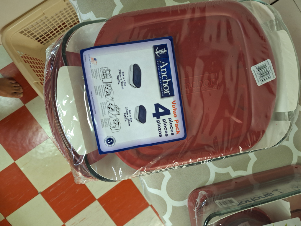 Anchor bakeware