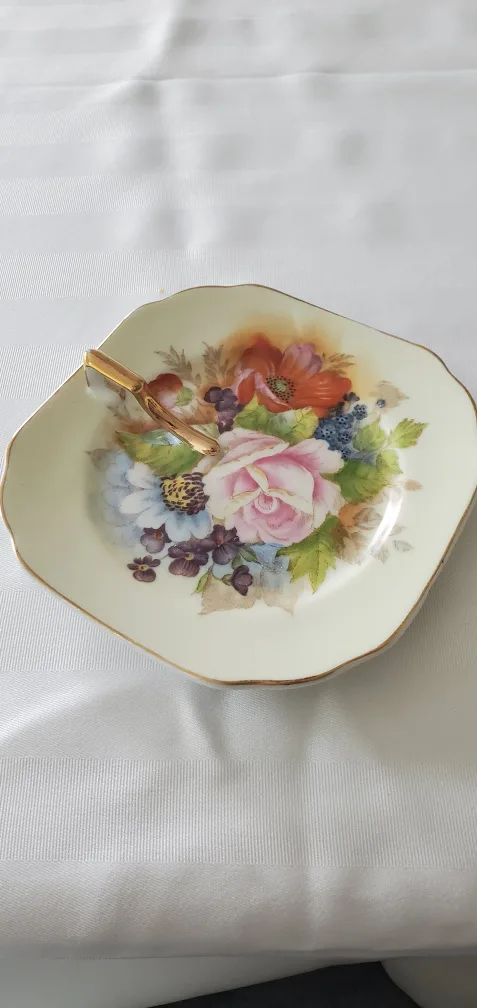 Hand Painted Occupied Japan Plate thumbnail