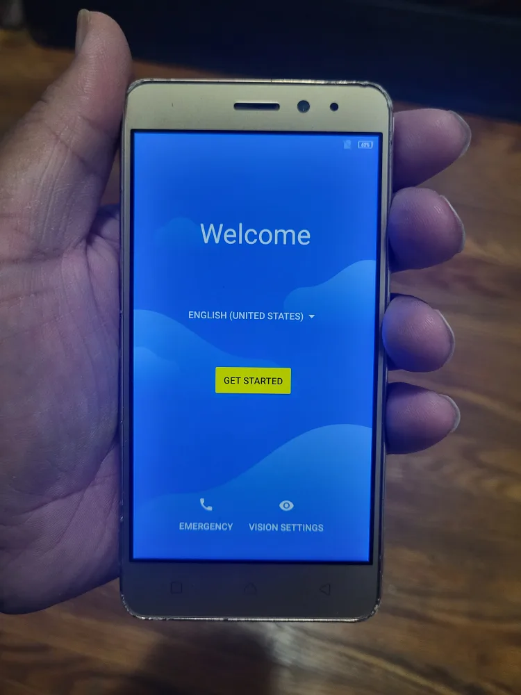 Lenovo Smartphone.  Working great. With charger. thumbnail