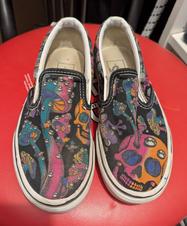 Vans Slip-On Shoes, Size 6 ladies
