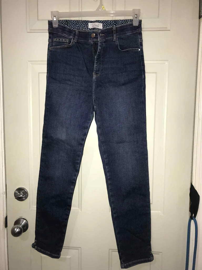 Lolaliza Dark Blue Jeans - Size 2 thumbnail