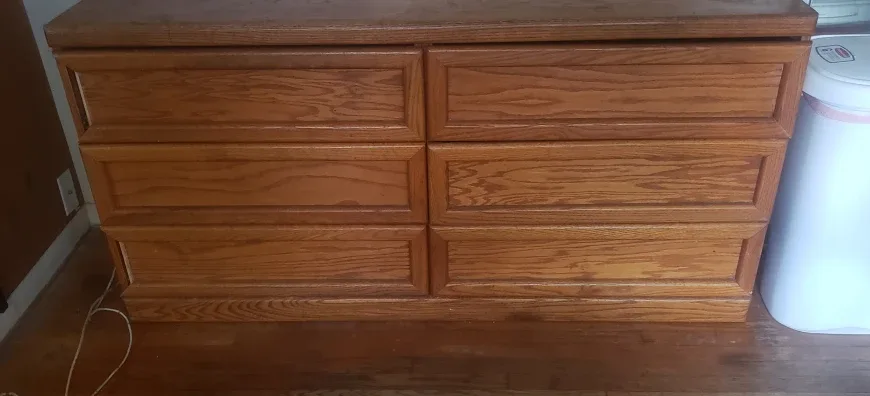 Wooden Dresser - 6 Drawers thumbnail