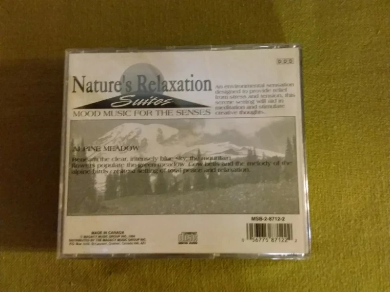 🎶 ➡️ Nature's Relaxation Suites Mood Music for the Senses CDs 📀 - photo 4