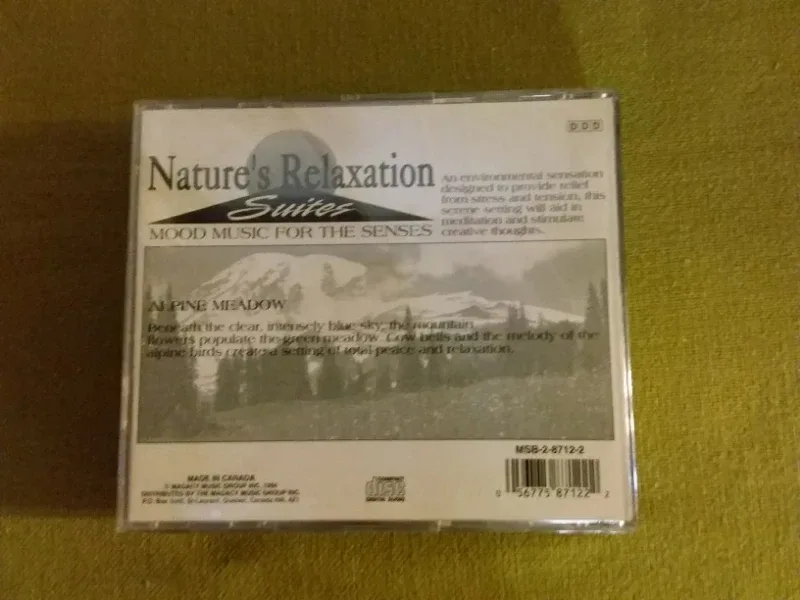➡️ Nature's Relaxation Suites Mood Music 🎶 for the Senses CDs 📀 image indicator(4)