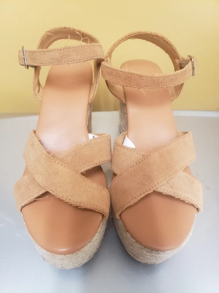 Superdry Espadrille Wedge Sandals - Size 8 image indicator(2)