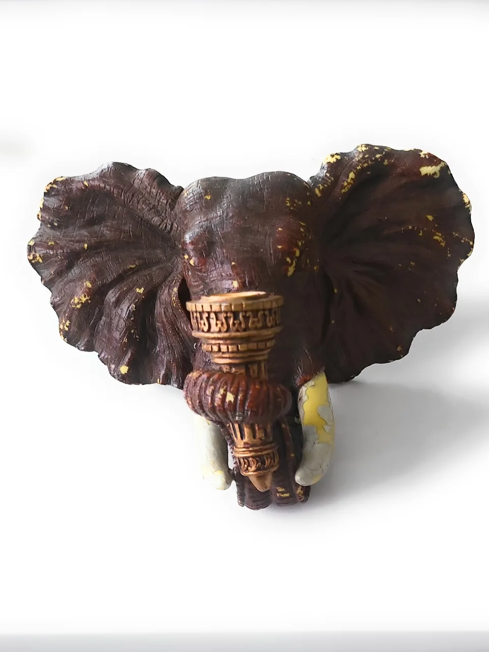 Toscano Elephant Sconce Candle Holders image indicator(4)