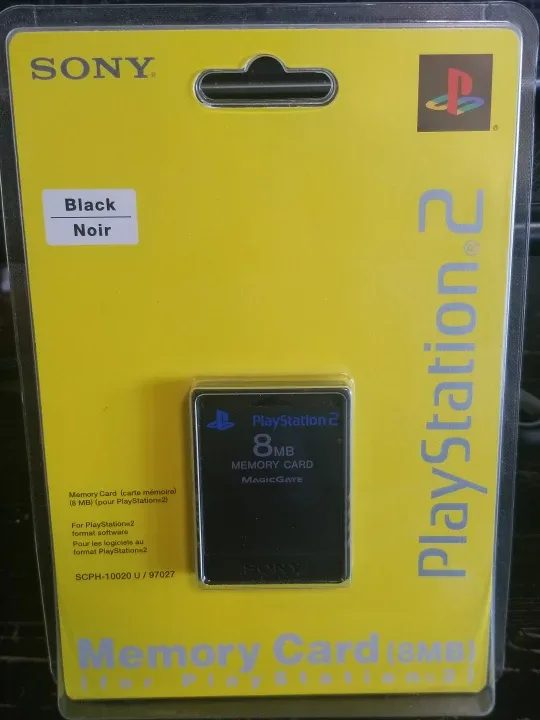 FACTORY SEALED PlayStation 2 Memory Card OEM Authentic thumbnail