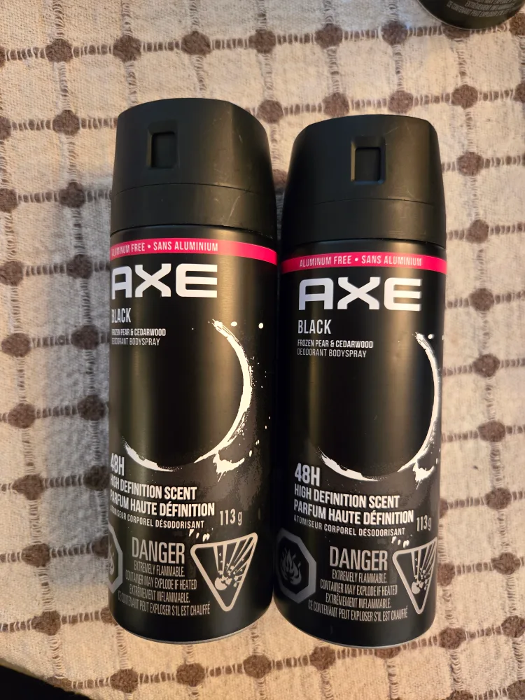 2 Axe sprays thumbnail