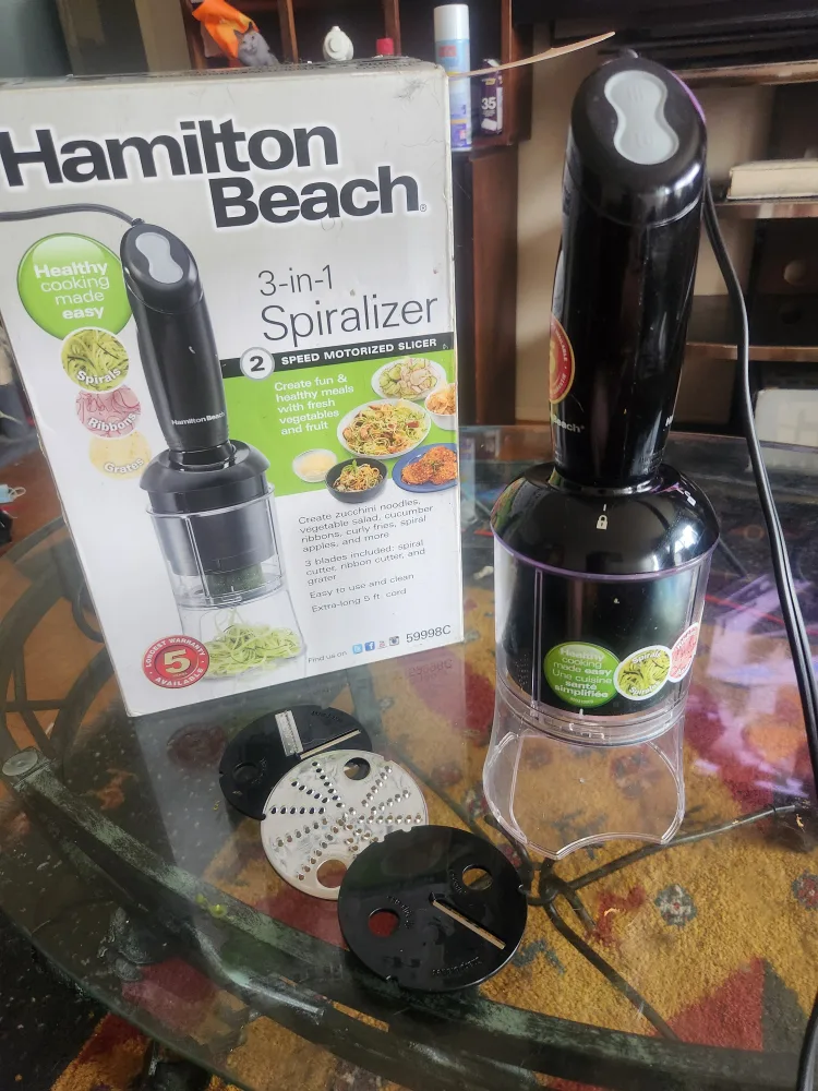 Hamilton Beach 3-in-1 Spiralizer thumbnail
