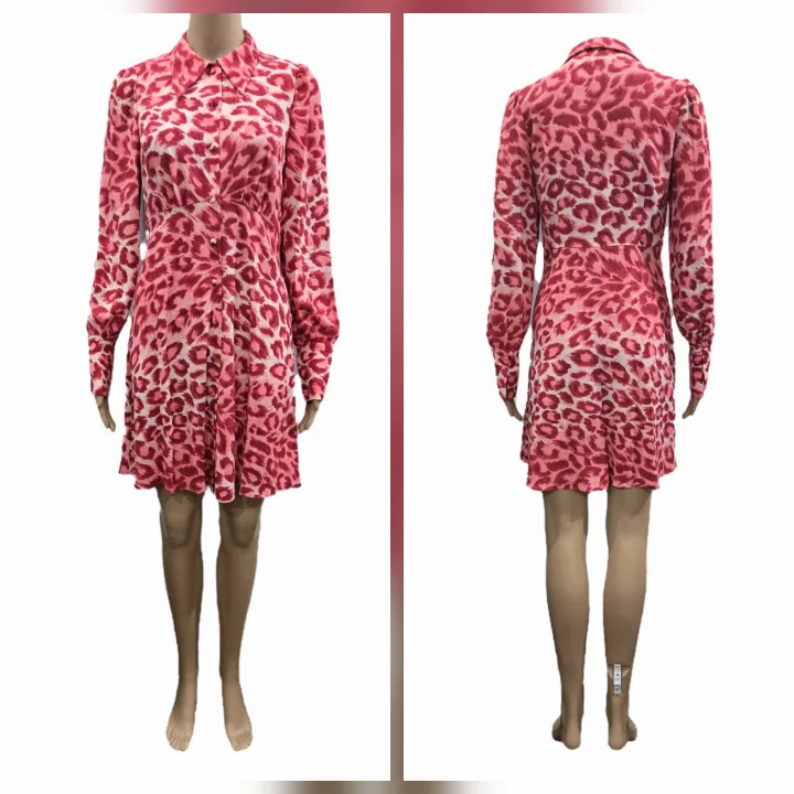Kate Spade Panthera Shirt Dress Size 2 image indicator(4)