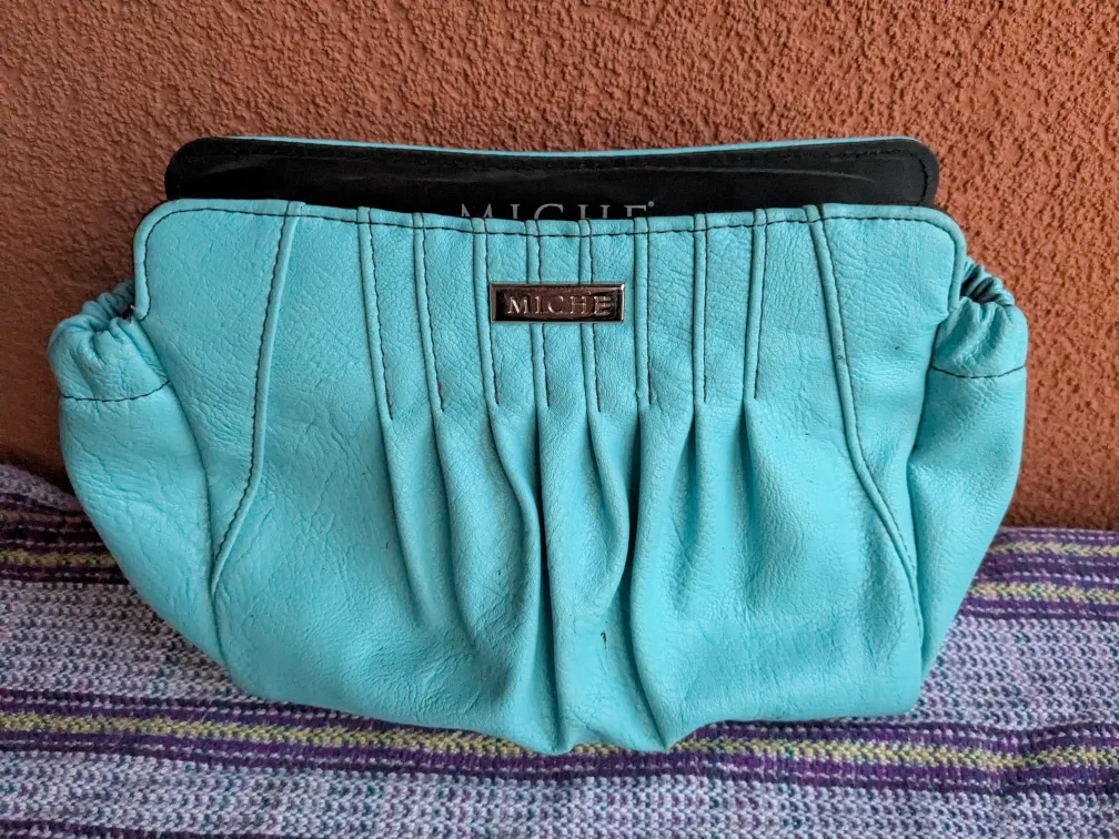 Miche Sally Turquoise Clutch thumbnail